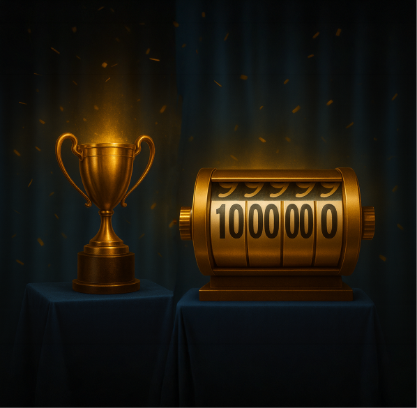 When reaching a milestone